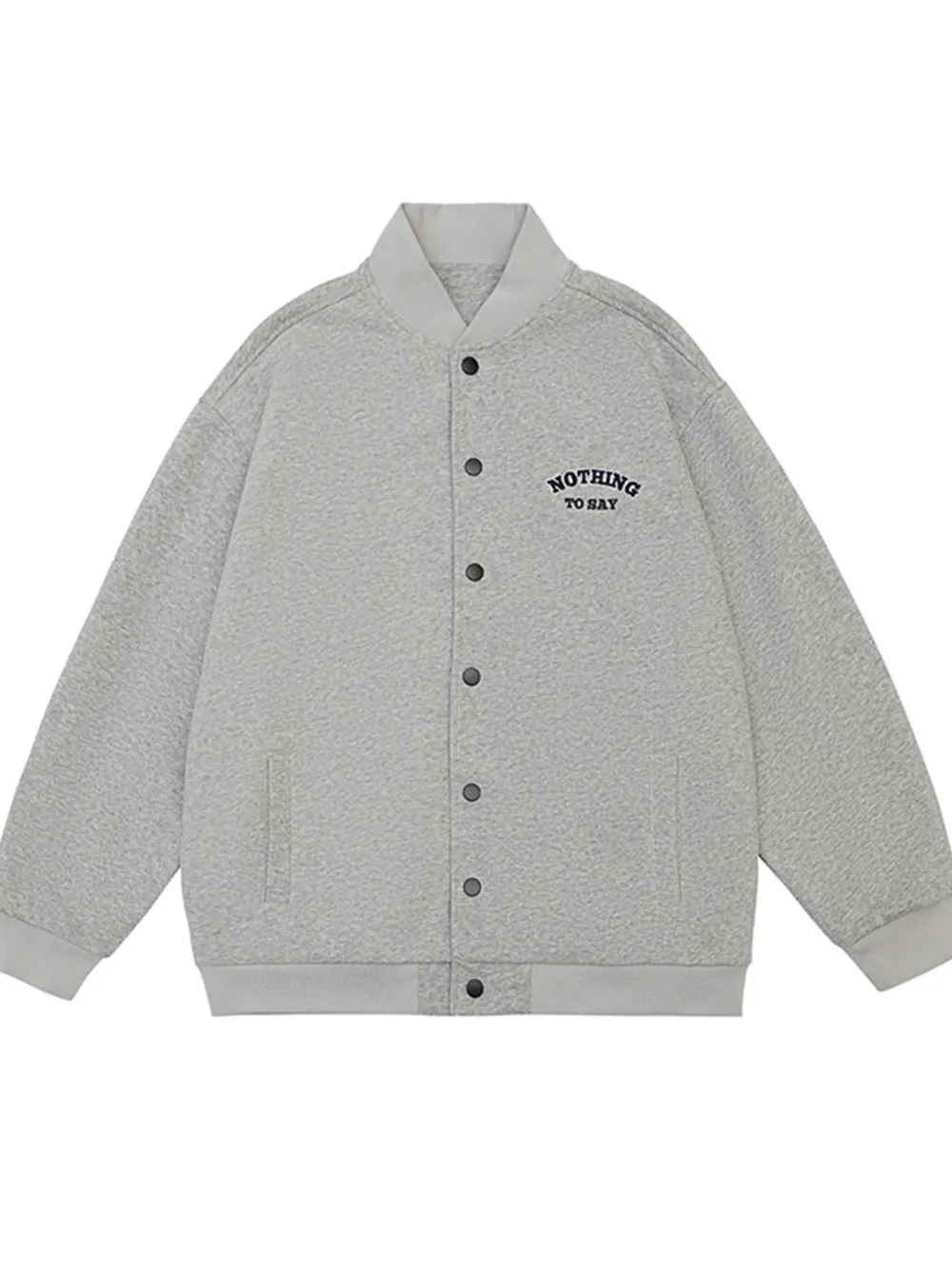 Men's Plus Size Casual Snap Down Jacket, image 11