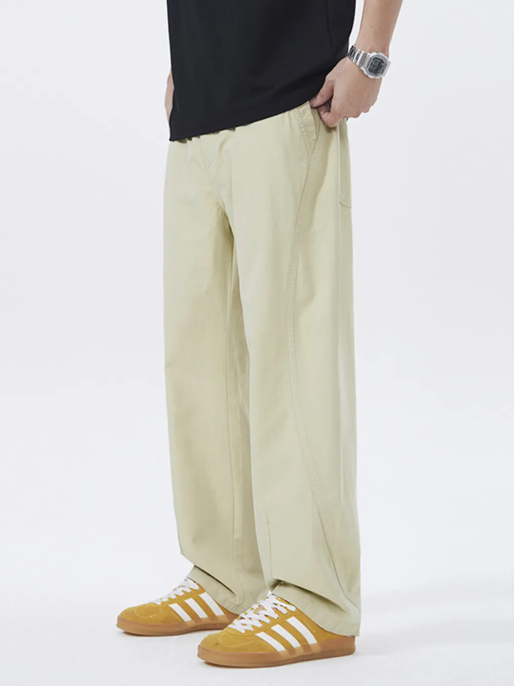 Men's Full Size Loose Fit Casual Pants Plus Size, image 5