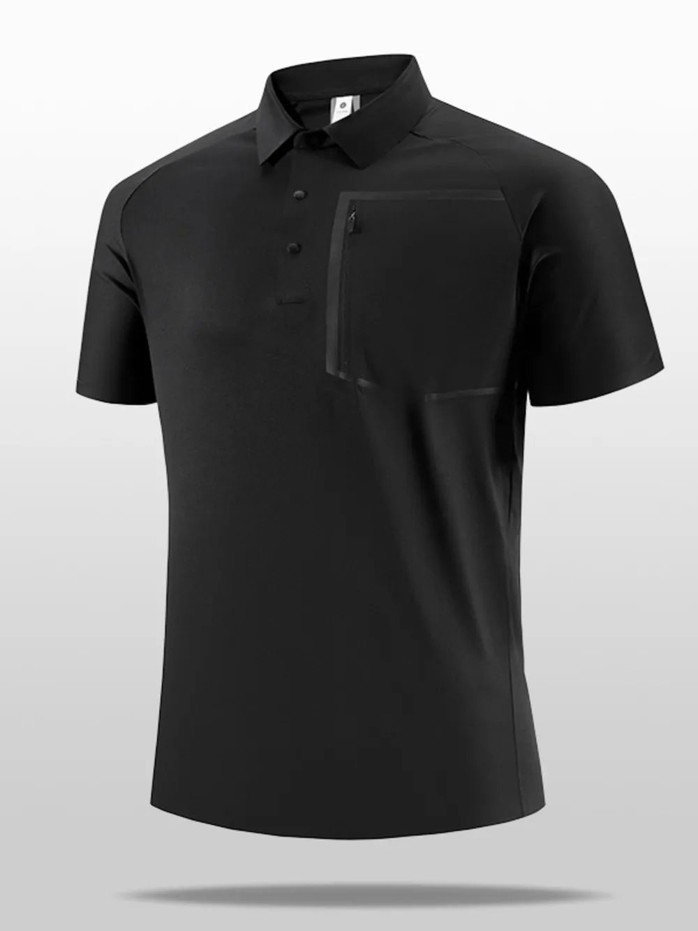 Men's Plus Size Button Detail Short Sleeve Polo