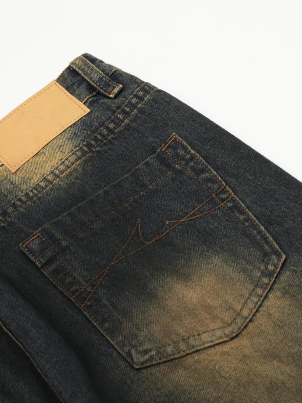 Men's Washed Flare Jeans, image 10