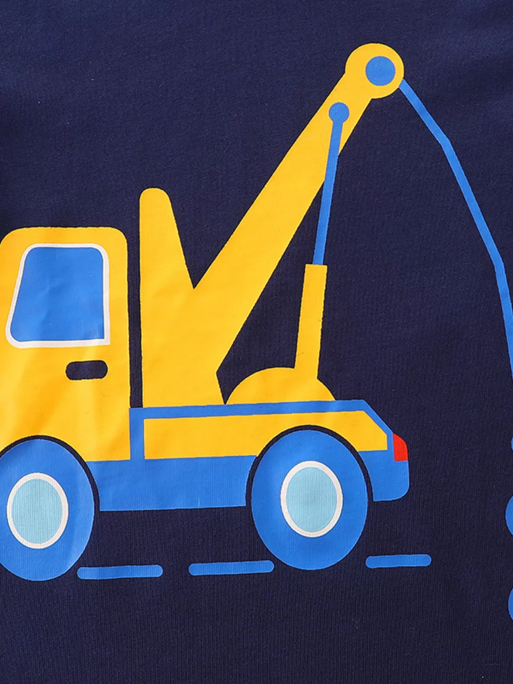 Children's Truck Graphic Long Sleeve T-Shirt, image 3
