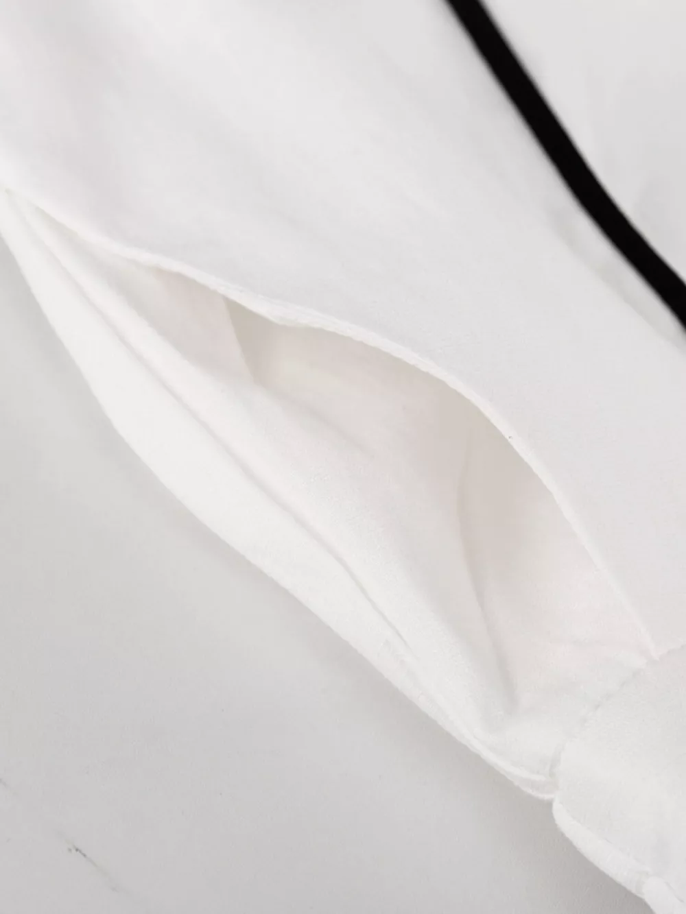 Contrast Trim Sleeveless Top and Wide-Leg Pants Set, image 10