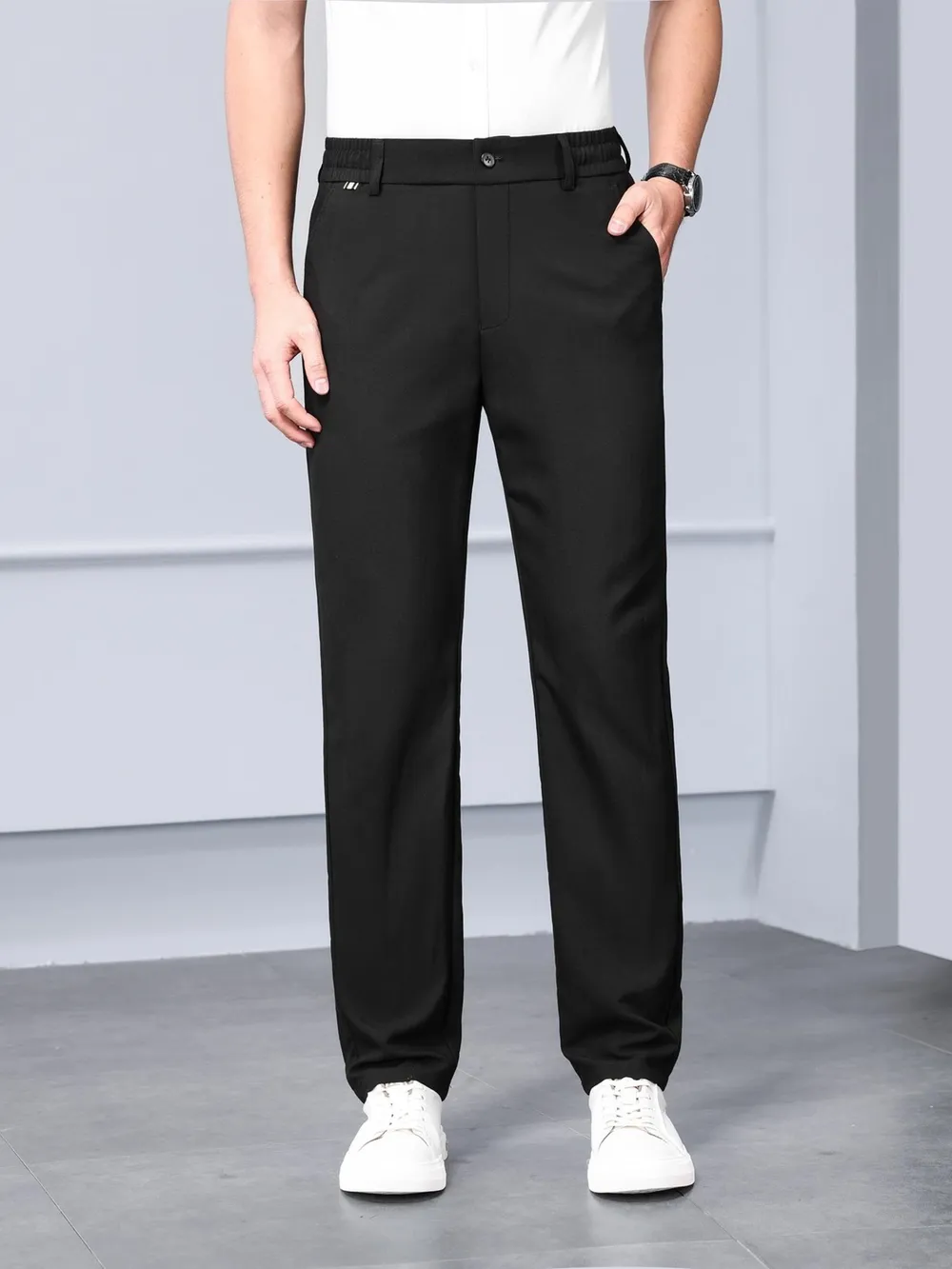 Men's Plus Size Classic Fit Dress Pants