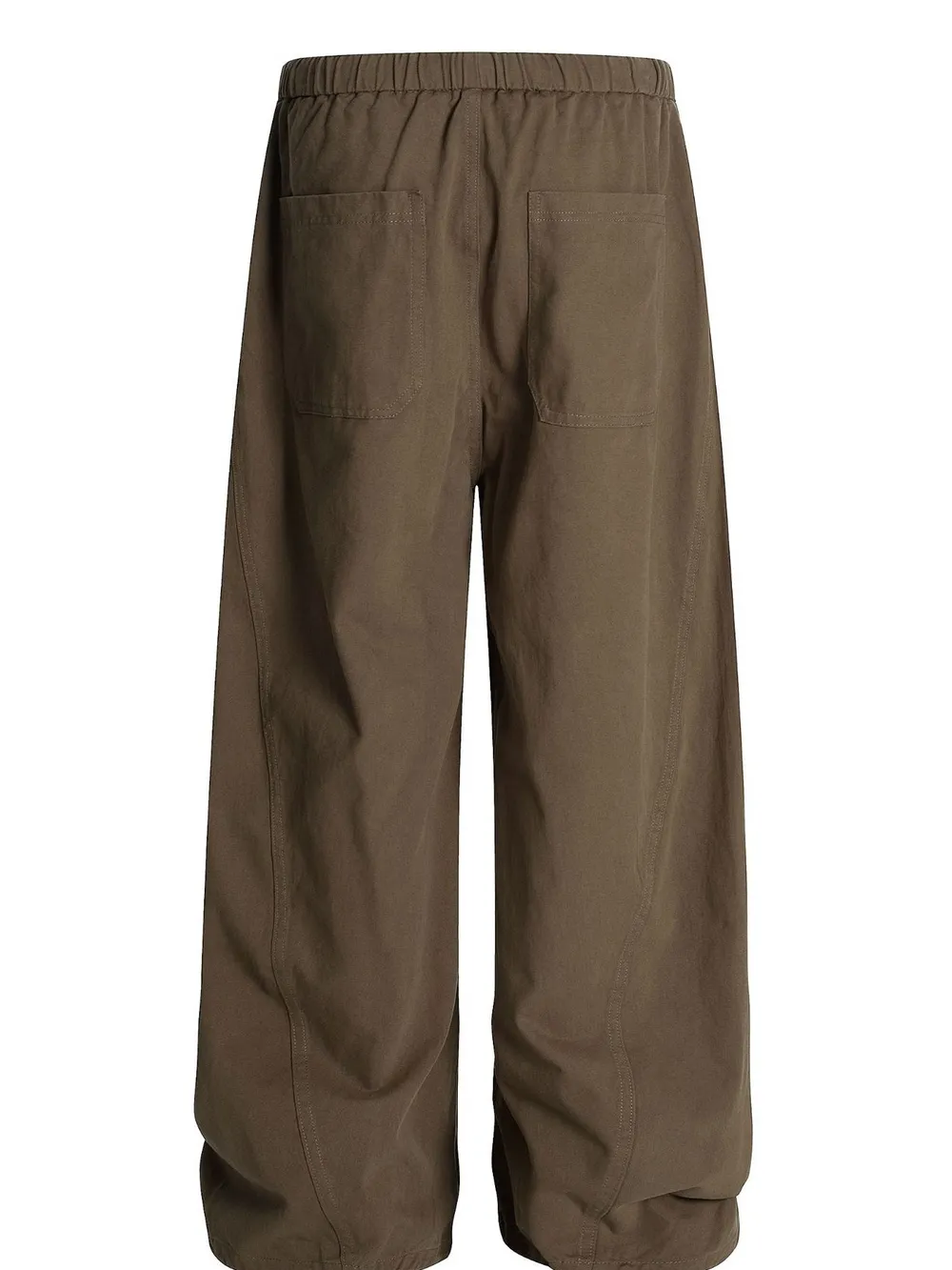 Men's Wide Leg Drawstring Elastic Waist Pants, image 11