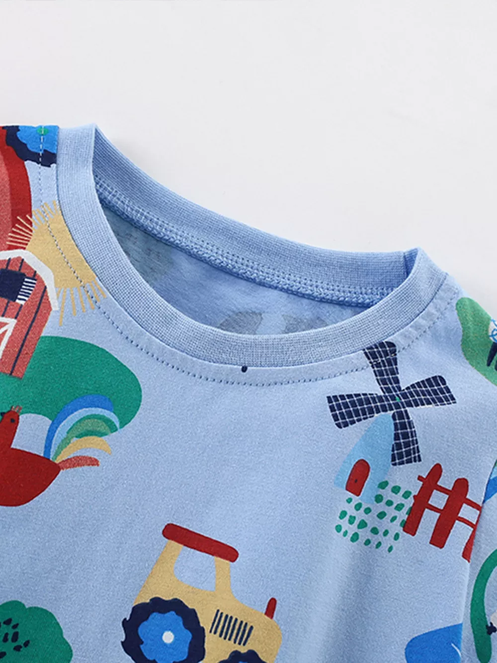 Children's Printed Crew Neck Short Sleeve T-Shirt, image 4