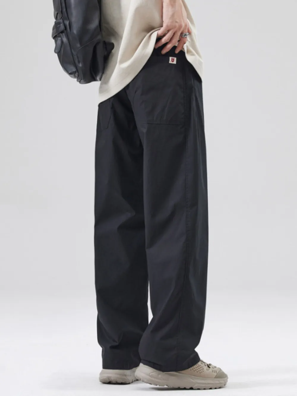 Men's Full Size Loose Fit Casual Pants Plus Size, image 3