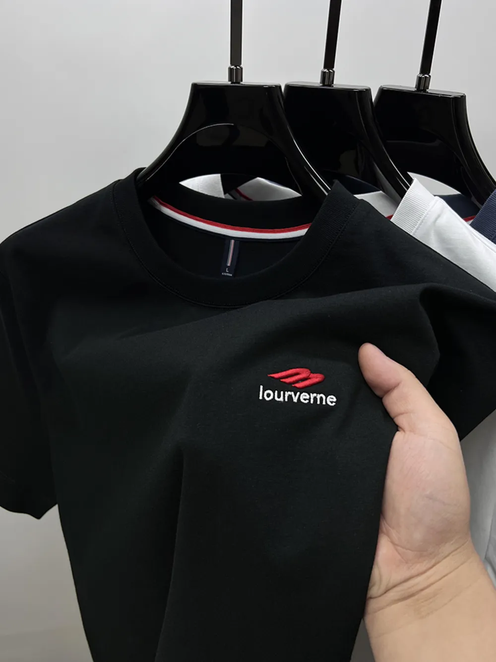 Men's Plus Size Round Neck Short Sleeve T-Shirt, image 8