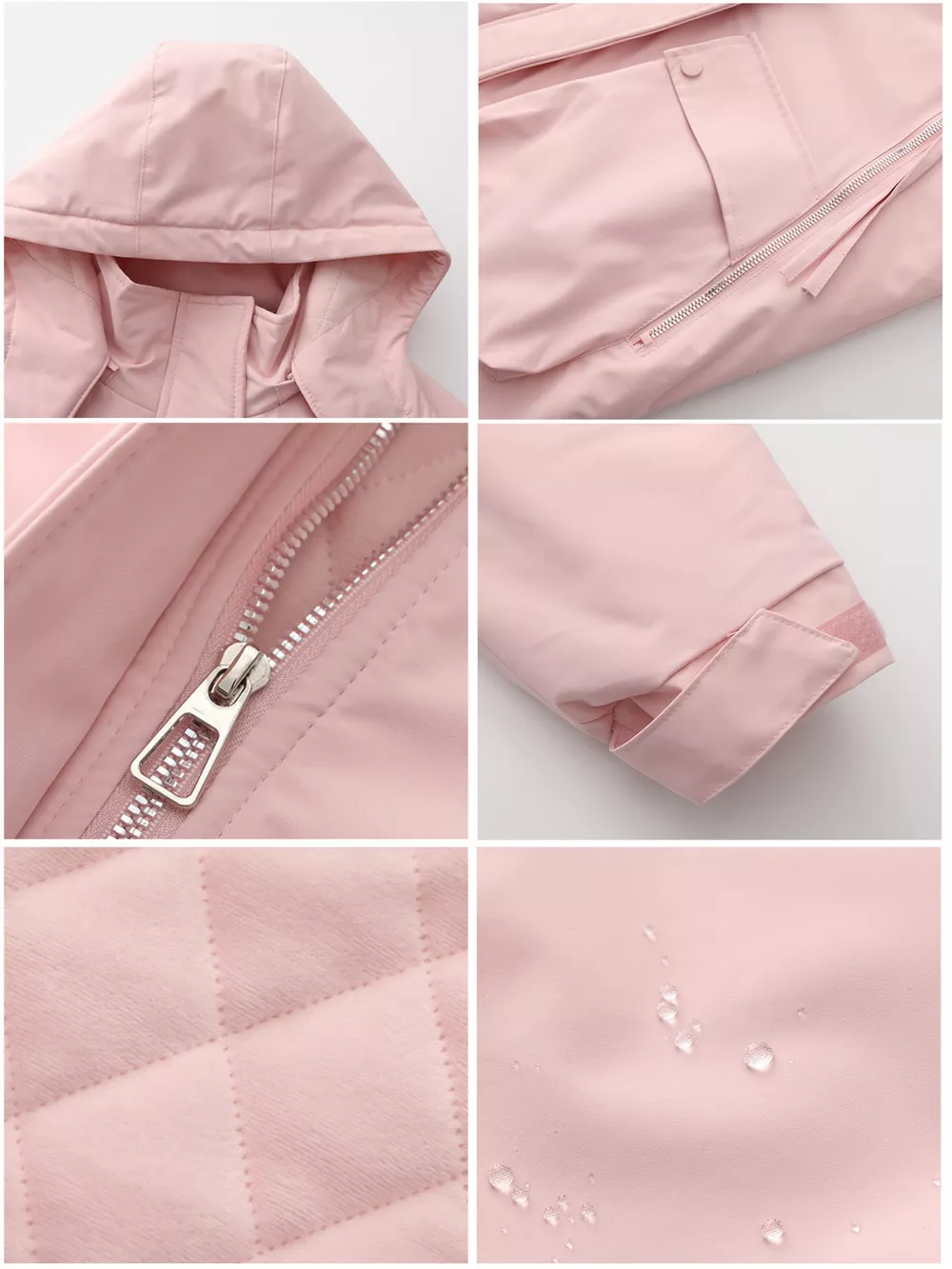 Full Size Zip Up Hooded Parka Outerwear Plus Size, image 30