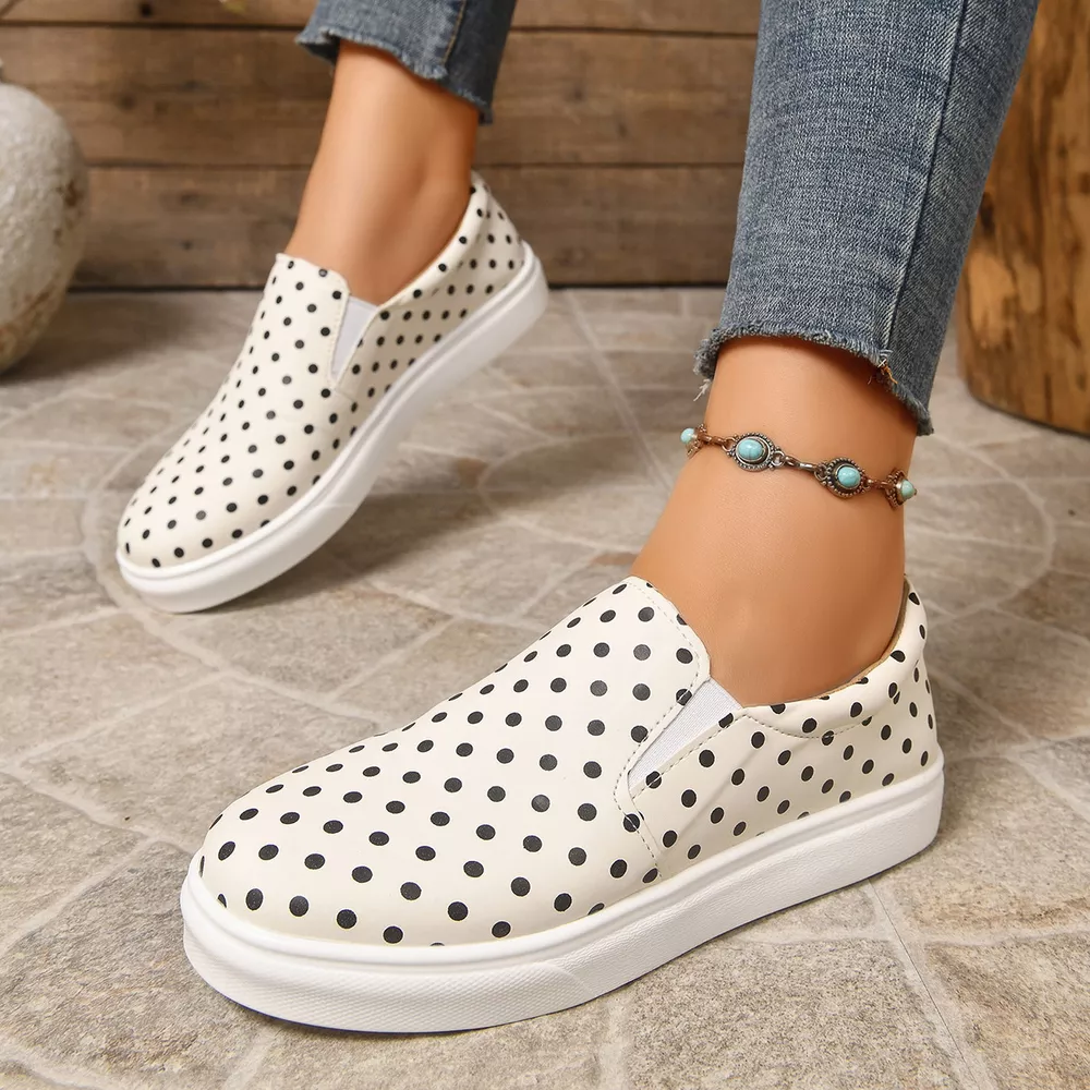 Polka Dot Slip-Ons, image 5