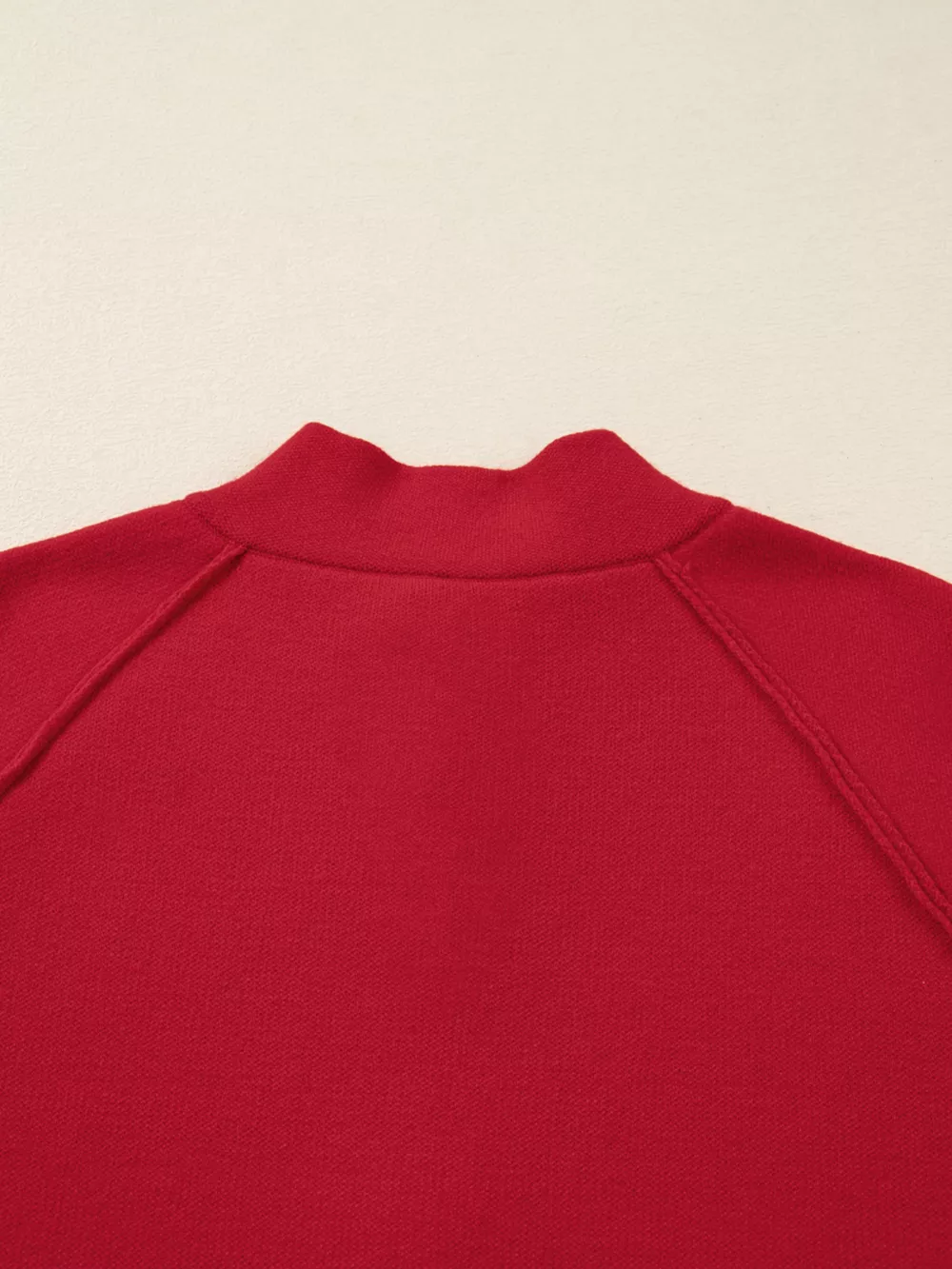 Collared Button Front Wrapped Cardigan, image 7