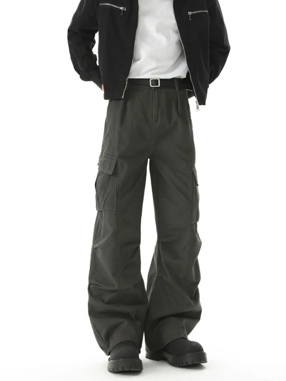 Men's Loose Fit Cargo Pants, image 8