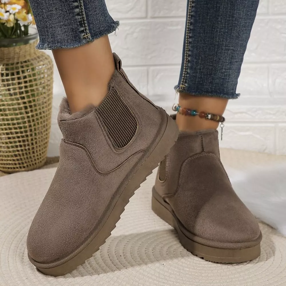 Round Toe Platform Boots, image 9