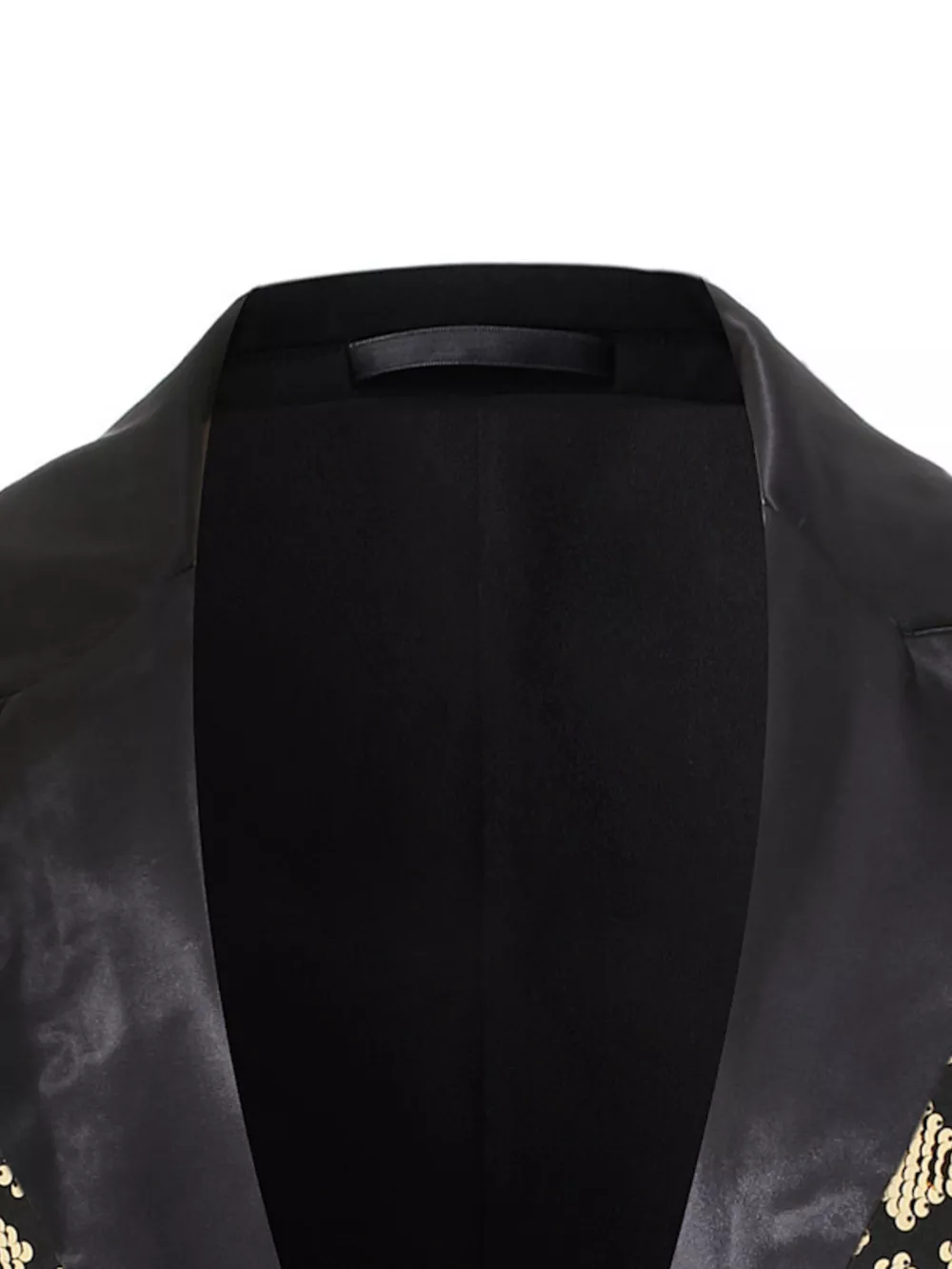 Men's Sequin One Button Blazer, image 9