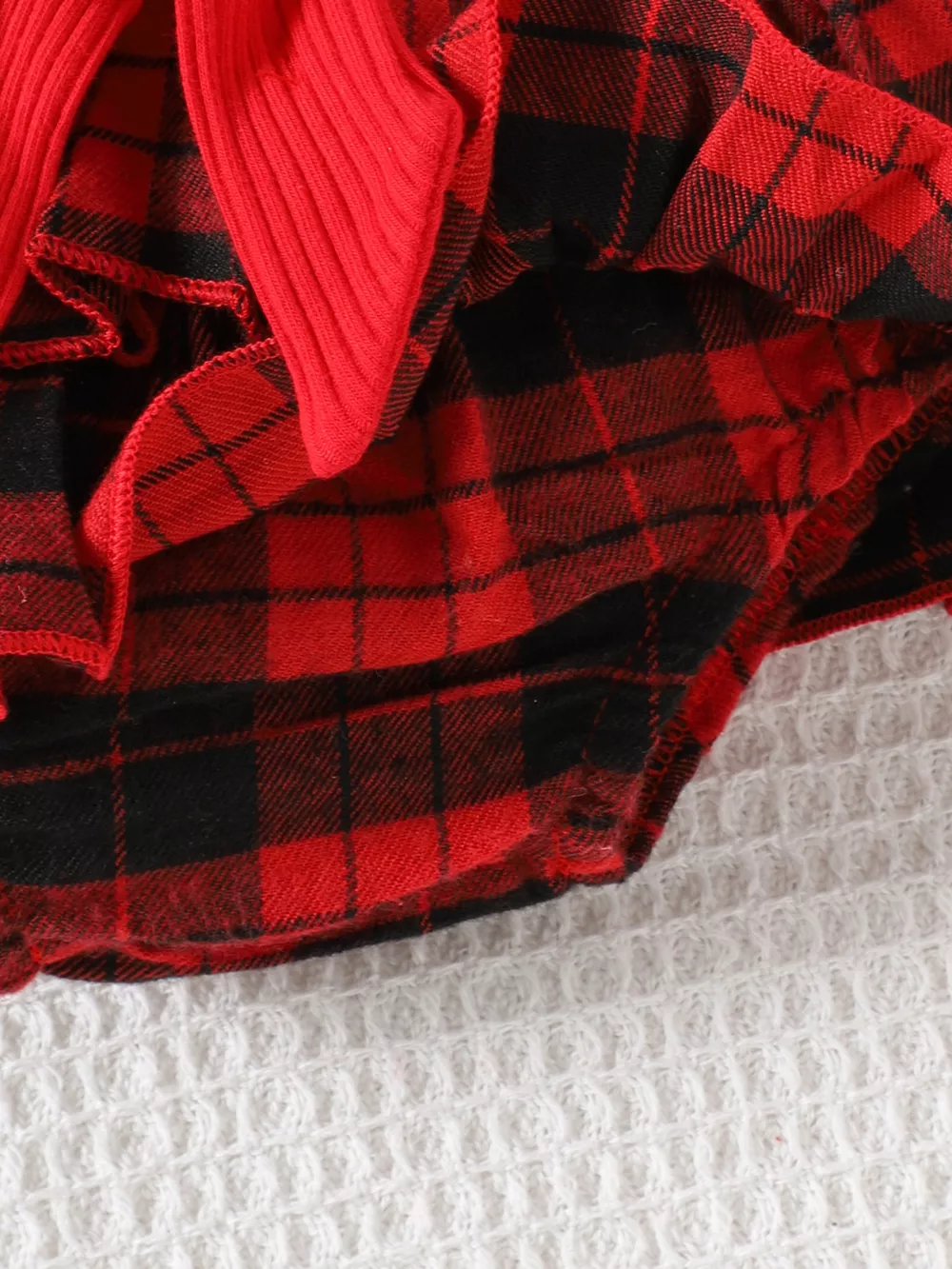 Children's Christmas Ruffle Trim 4-Piece Set, image 5