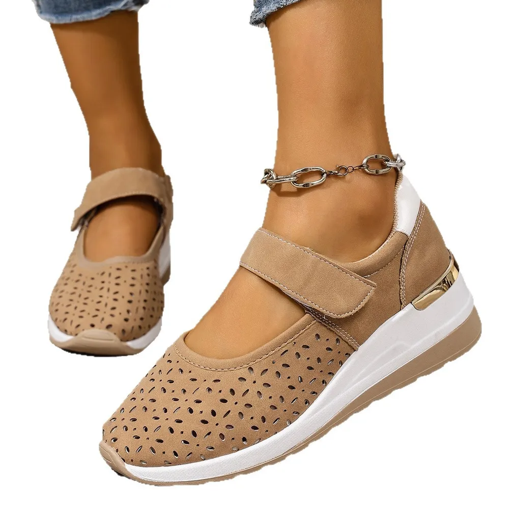 Breathable Wedge Sandals, image 12