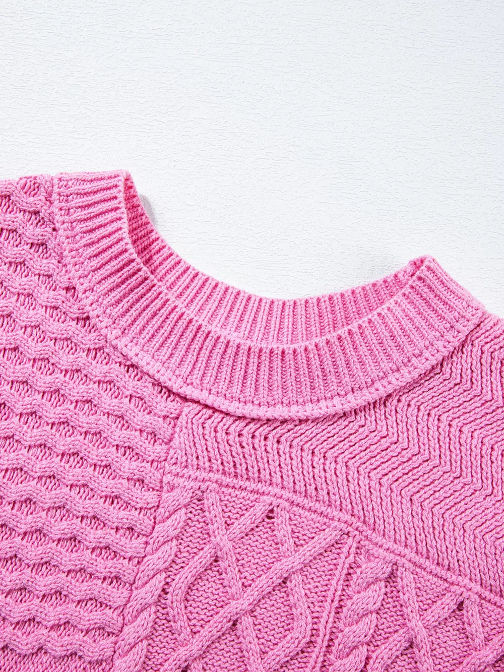 Cable Knit Dolman Sweater Vest, image 17