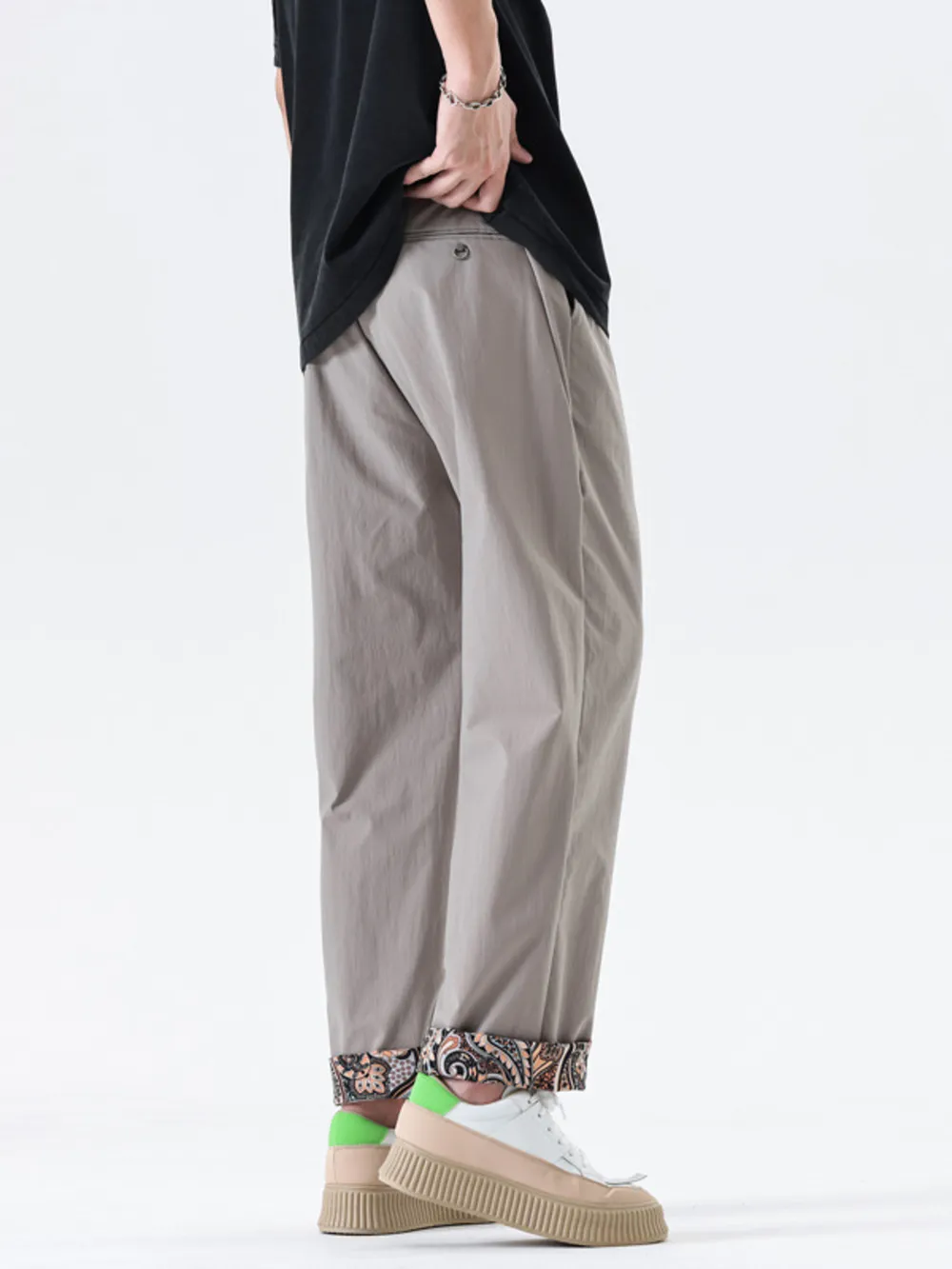 Men's Full Size Wide Leg Pants Plus Size, image 5