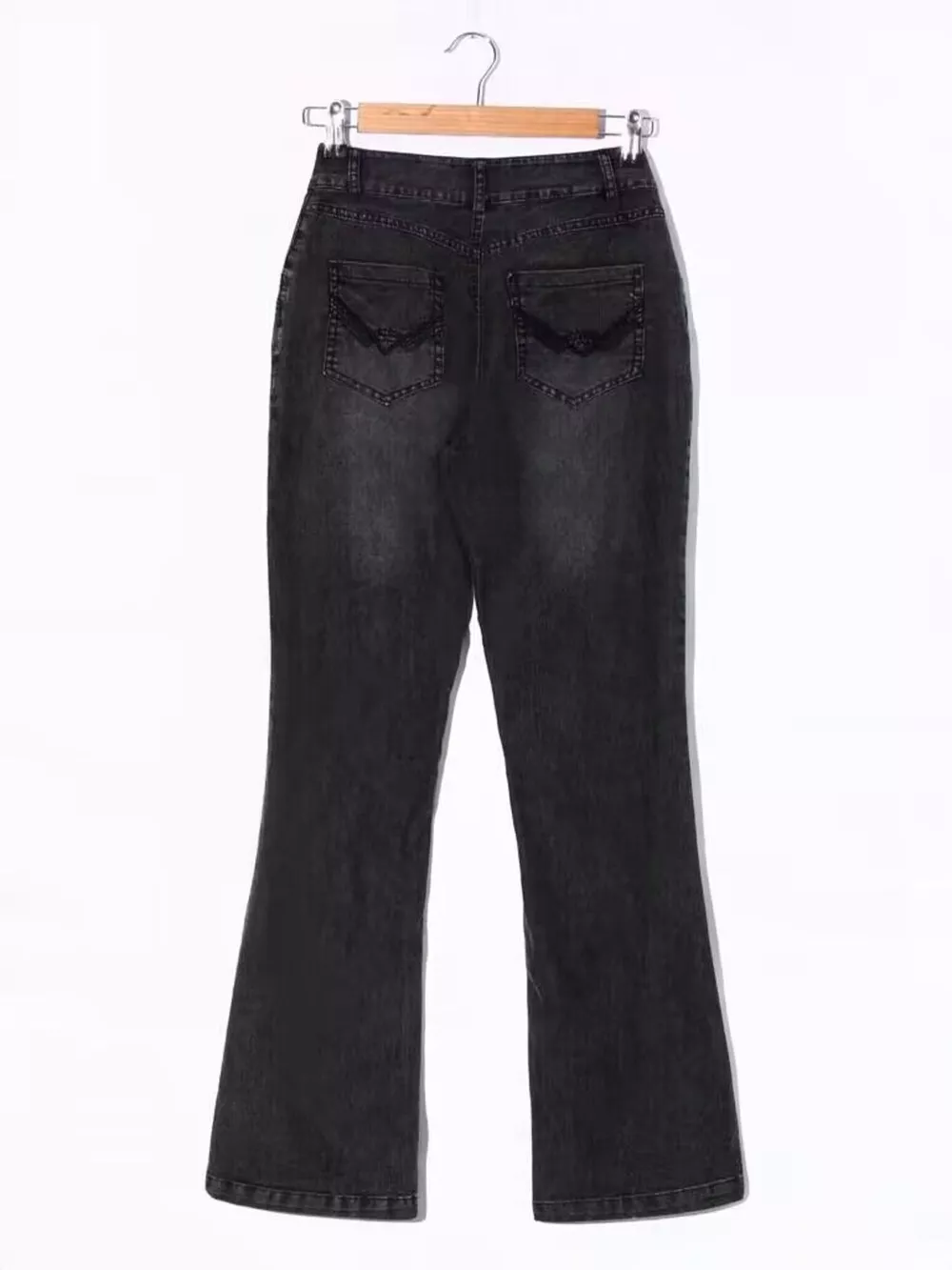 Mid-Rise Bootcut Jeans, image 7