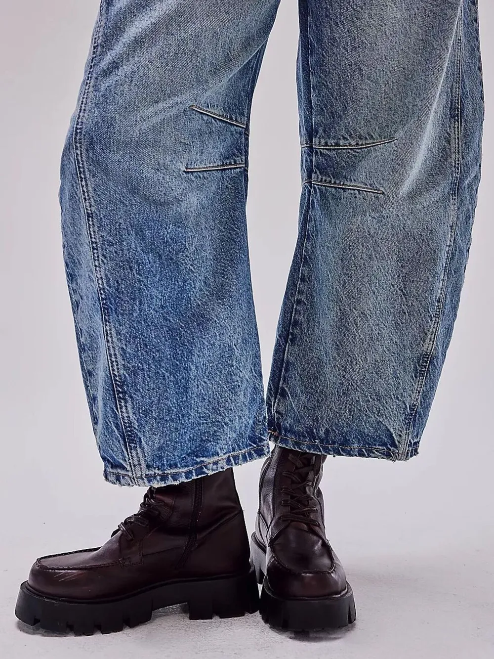 Wide Leg Relaxed Fit Jeans, image 13