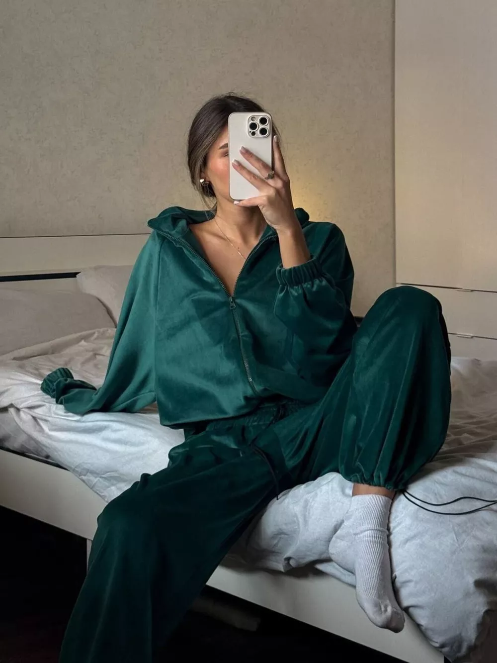 Zip Up Long Sleeve Outerwear and Pants Set, image 11