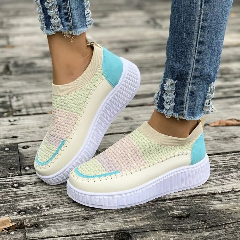 Round Toe Platform Slip-Ons, image 16