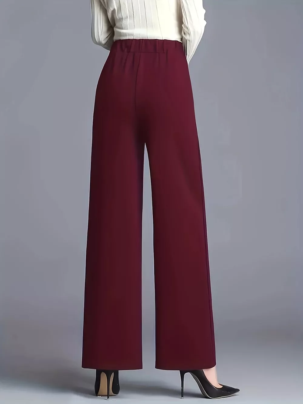 Wide Leg High Waist Pants, image 18