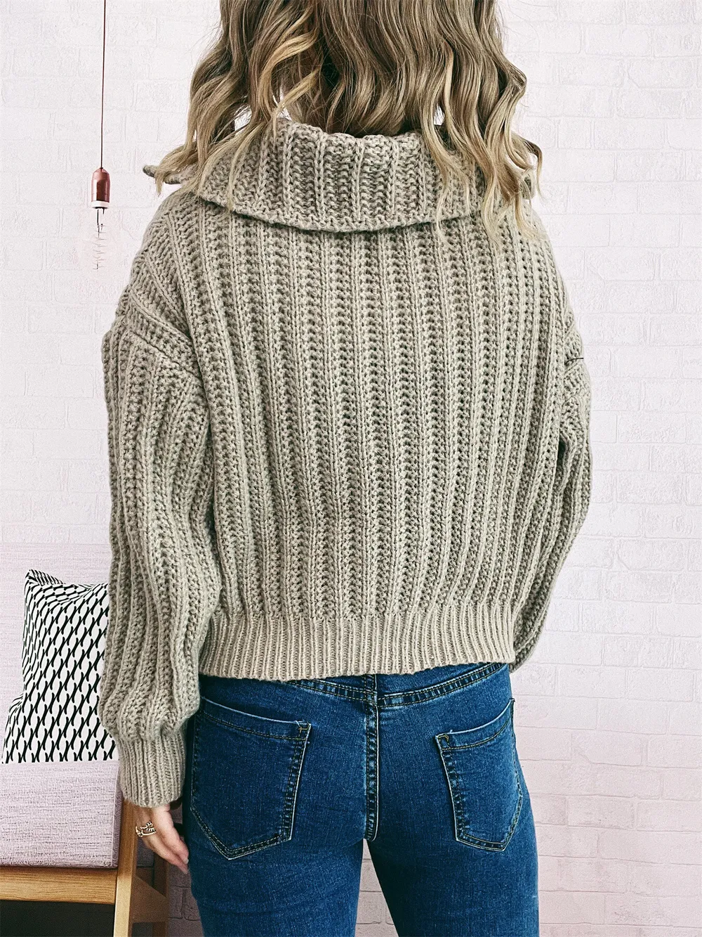 Button Up Long Sleeve Cardigan, image 6