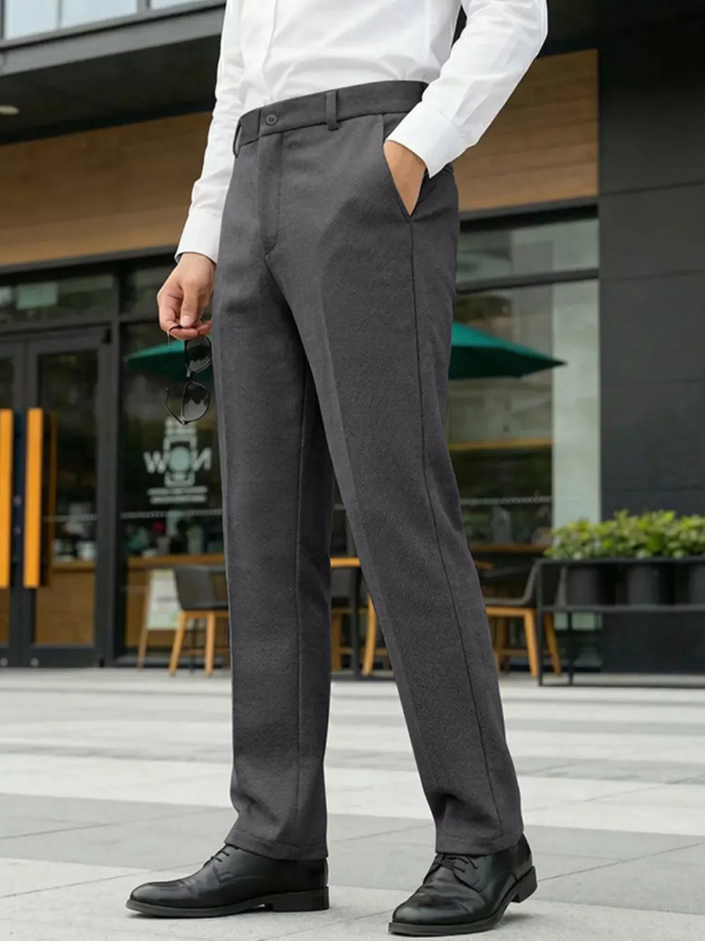 Men's Full Size Classic Fit Dress Pants Plus Size