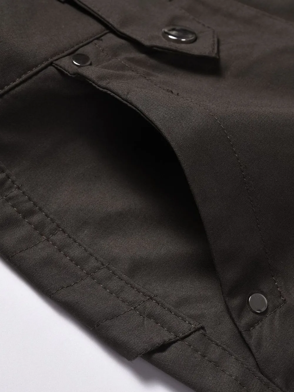 Men's Multi-Pocket Flared Cargo Pants, image 9