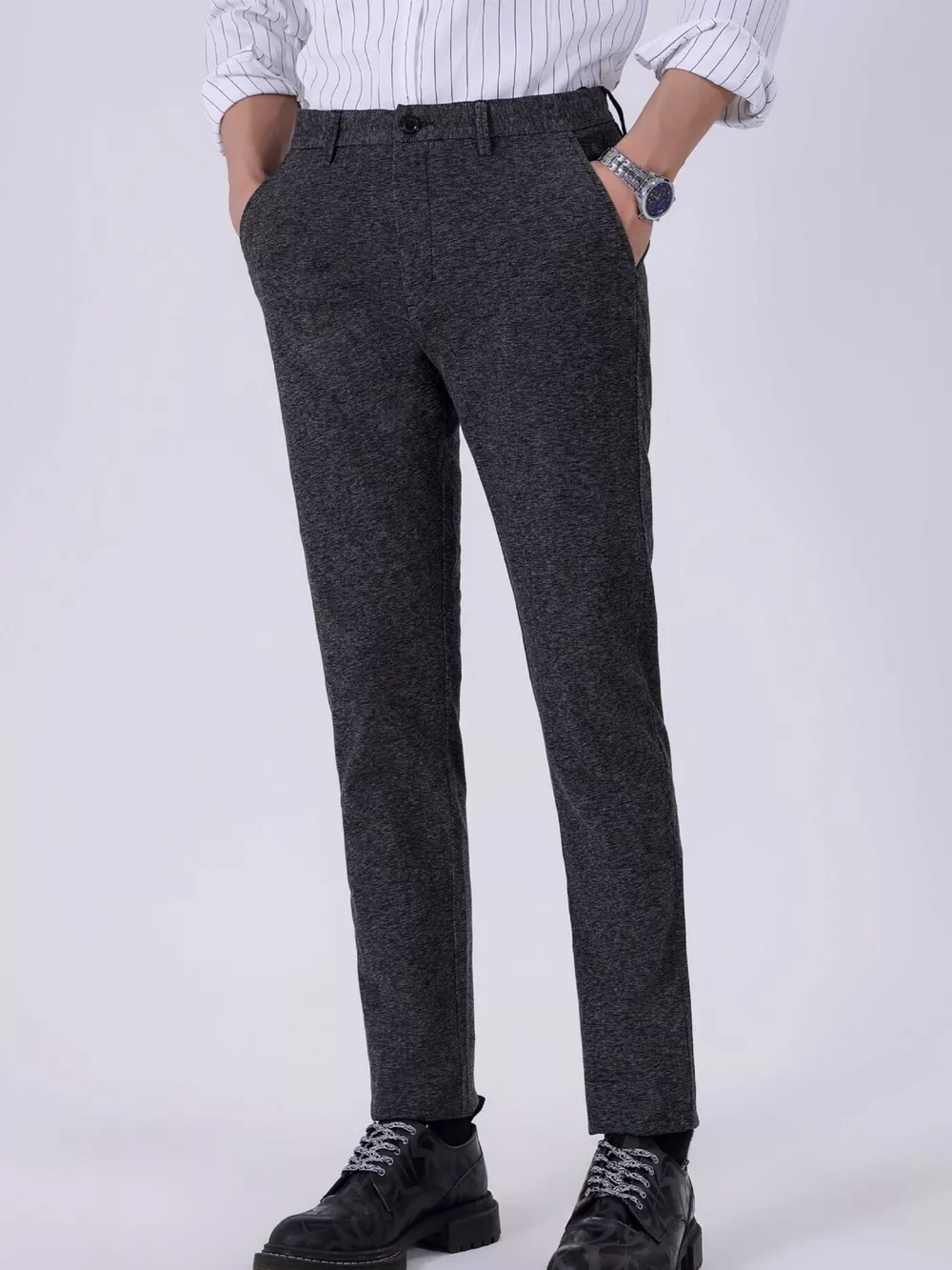 Men's Slim Fit Pants, image 2