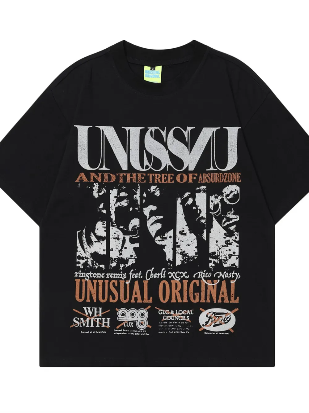 Men's Graphic Round Neck Oversized T-Shirt