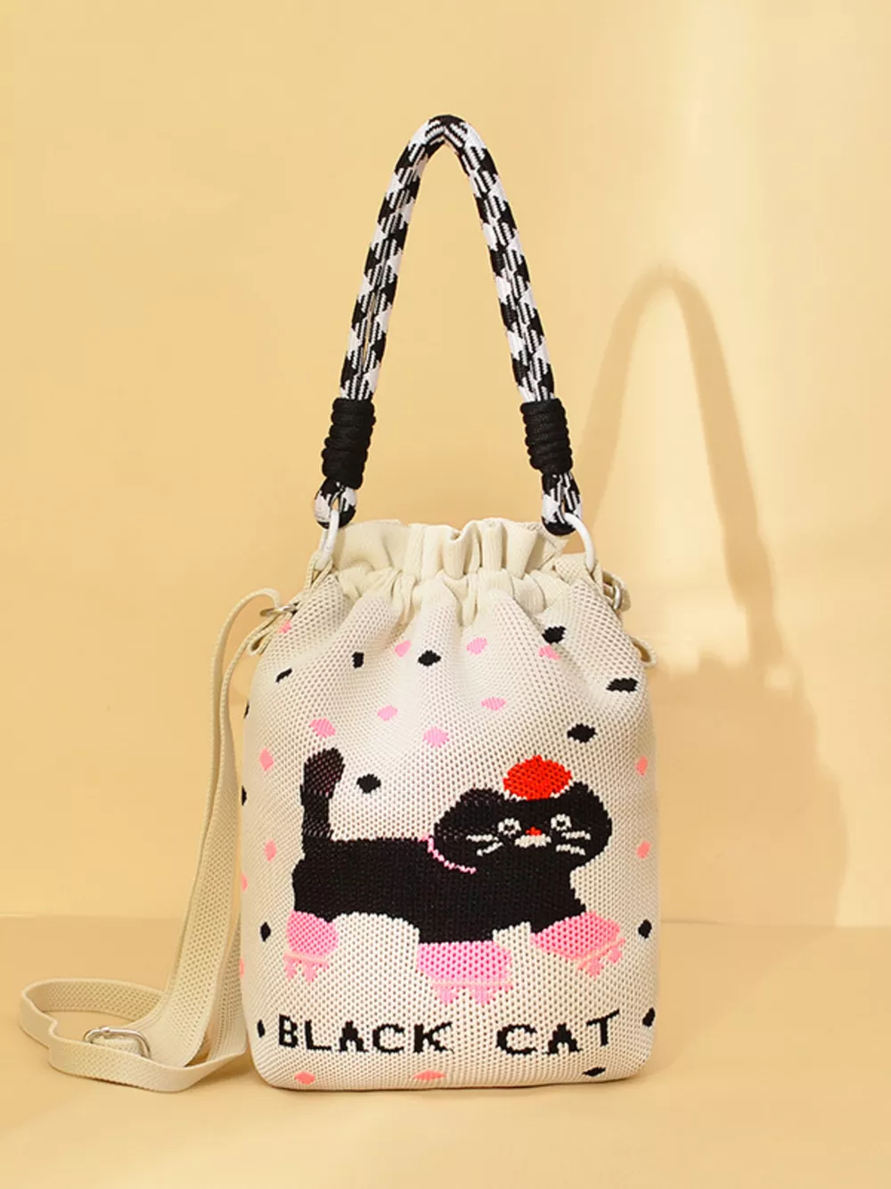 Drawstring Bucket Bag, image 6