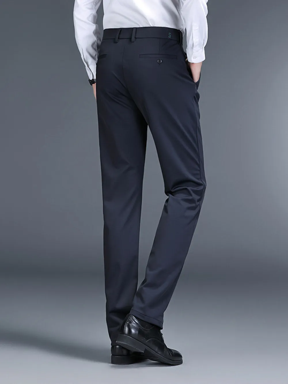 Men's Slim Fit Pants with Pockets, image 6