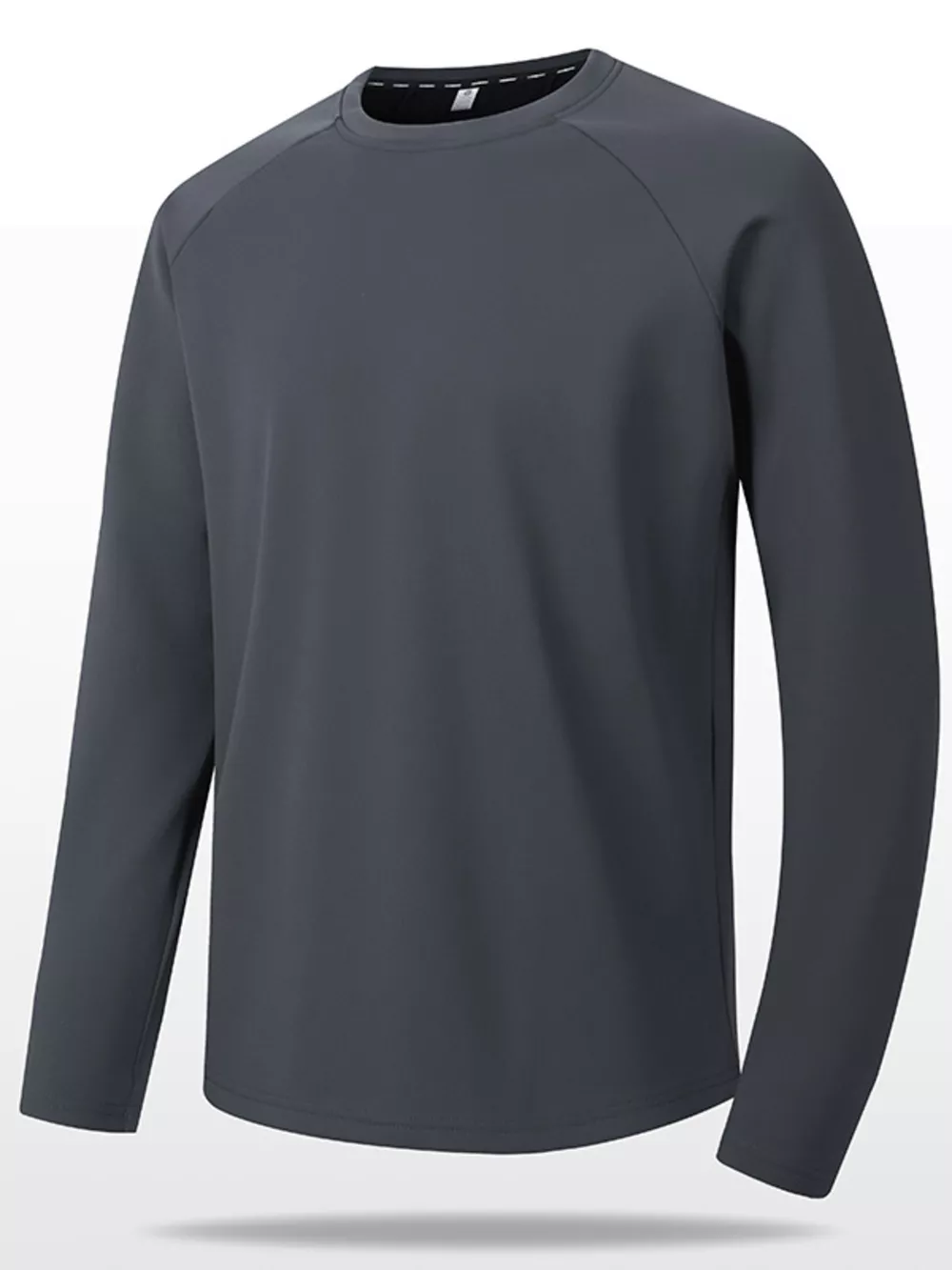 Men's Plus Size Long Sleeve Performance Active T-Shirt, image 5