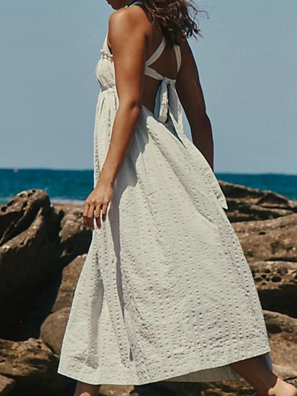 Sweetheart Neck Midi Dress, image 15