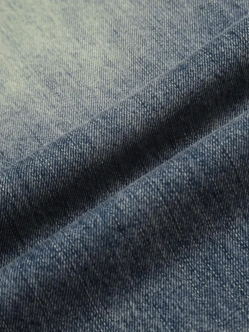 Men's Vintage Wash Distressed Jeans, image 9