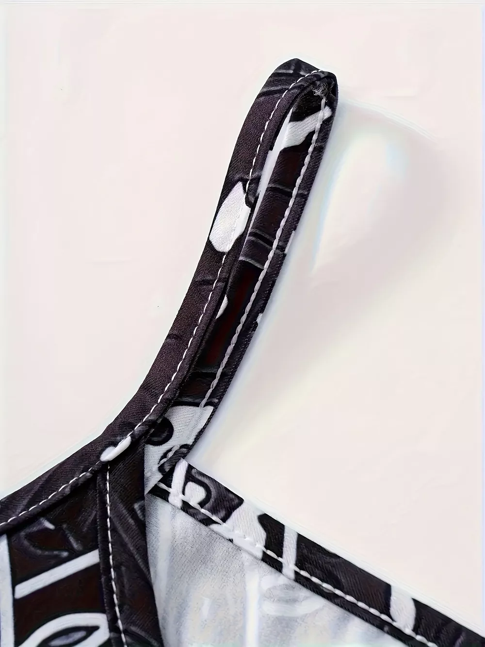 Printed Spaghetti Strap Maxi Dress, image 5