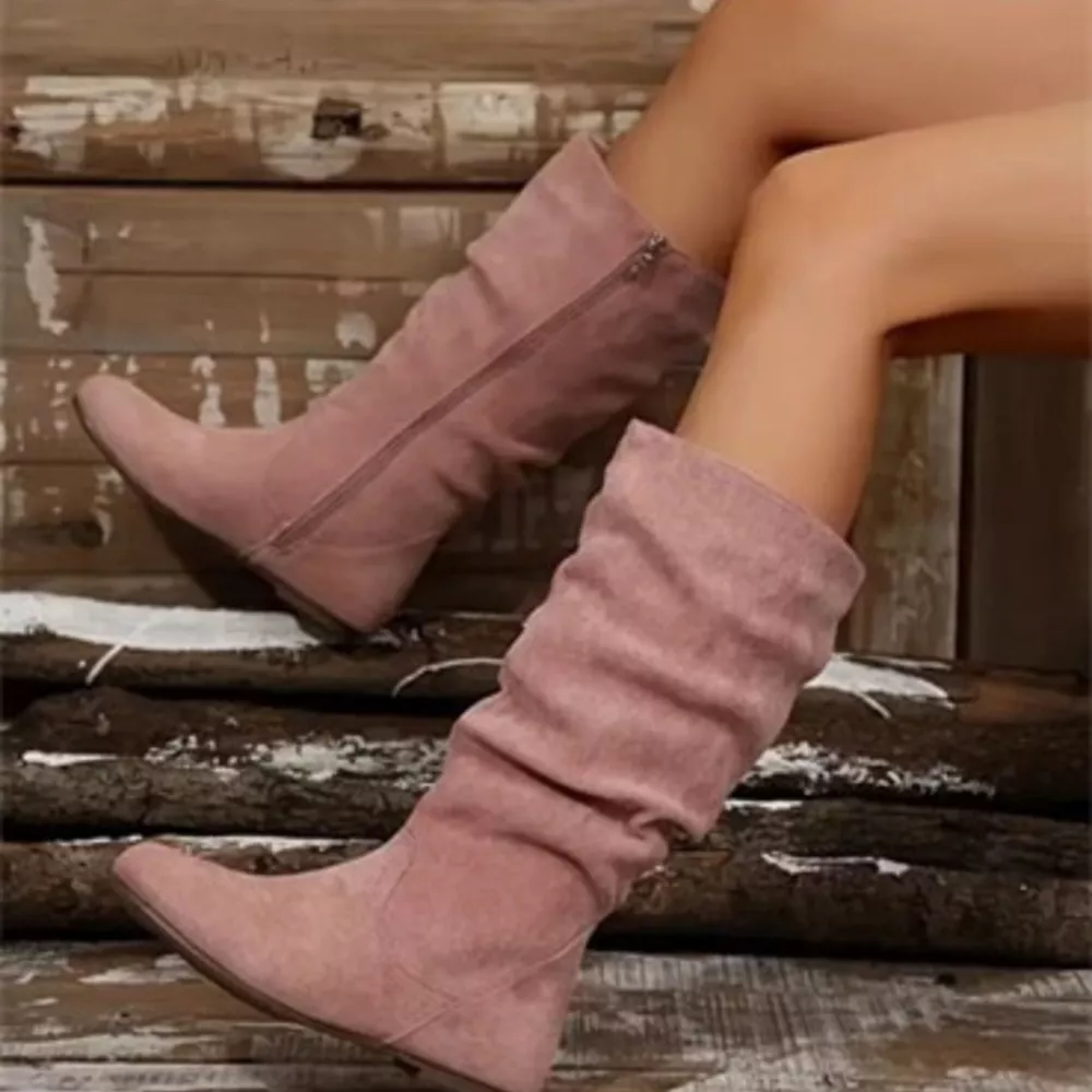 Size Zip Slouchy Boots, image 9