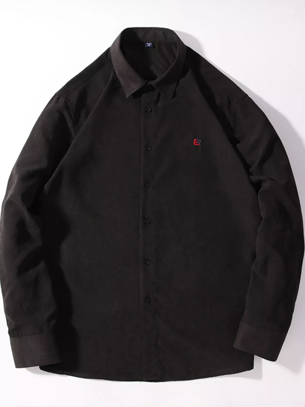 Men's Full Size Casual Button Up Long Sleeve Shirt Plus Size, image 9