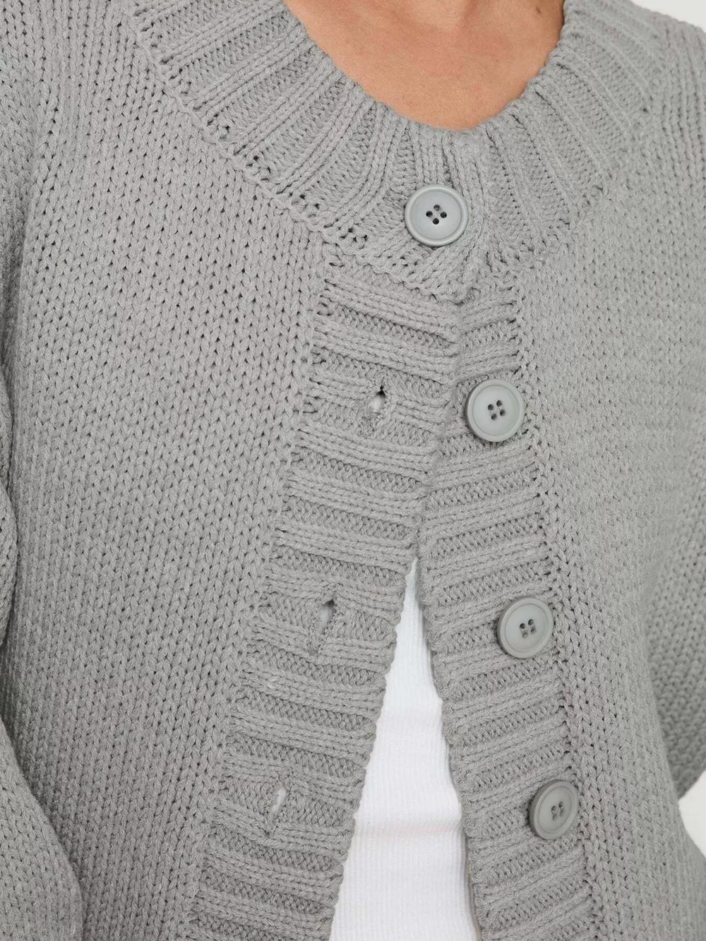 Button-Down Knit Cardigan, image 13