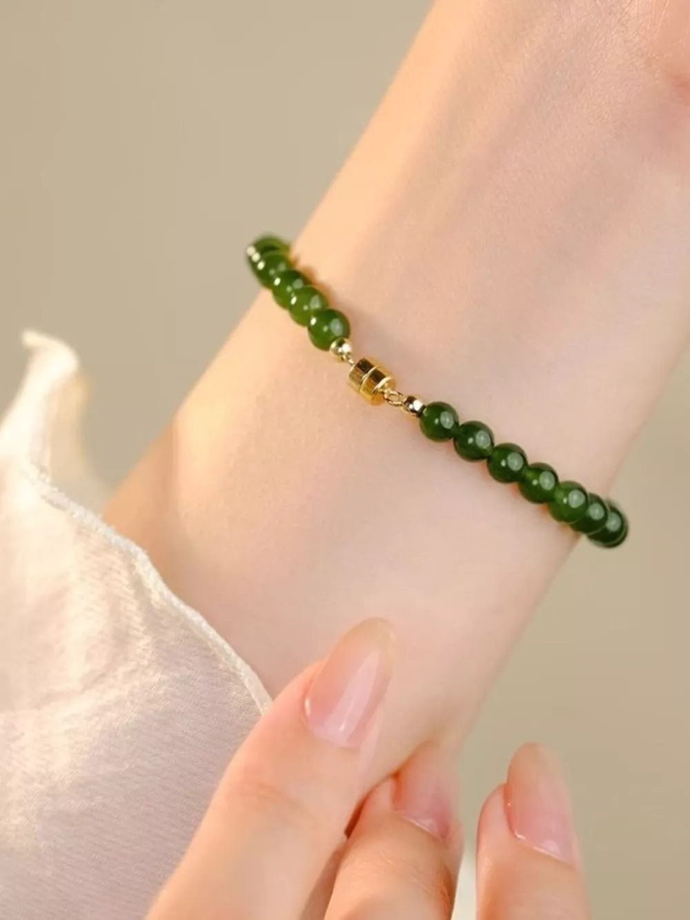 Agate Beaded Bracelet, image 4