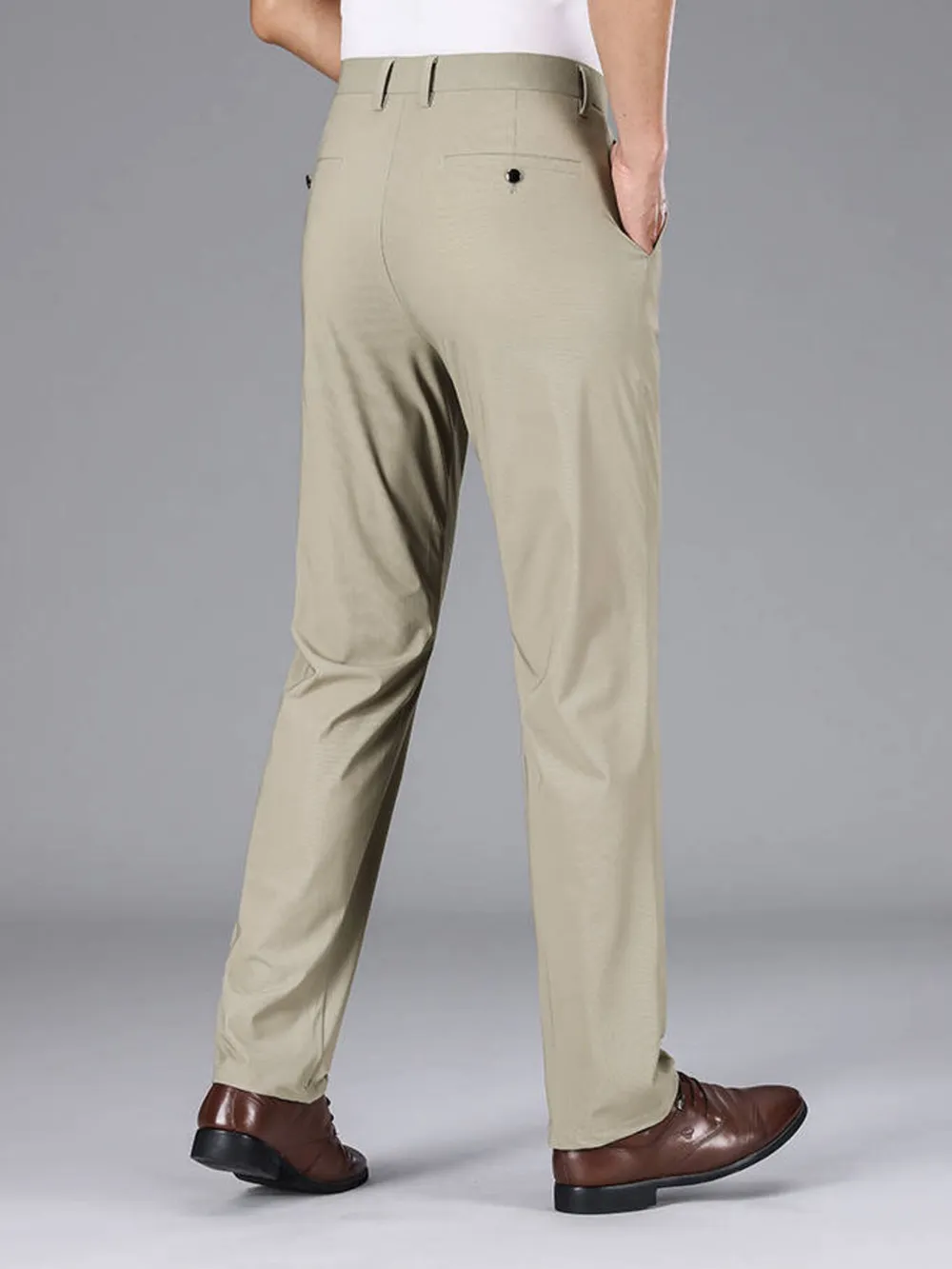 Men's Slim Fit Casual Pants, image 8