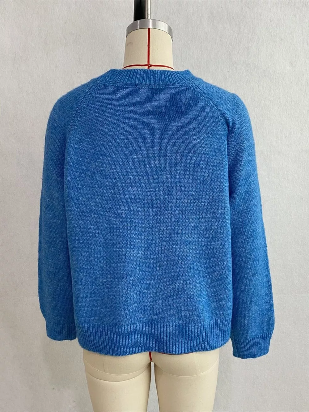 Floral Embroidered Round Neck Sweater, image 15