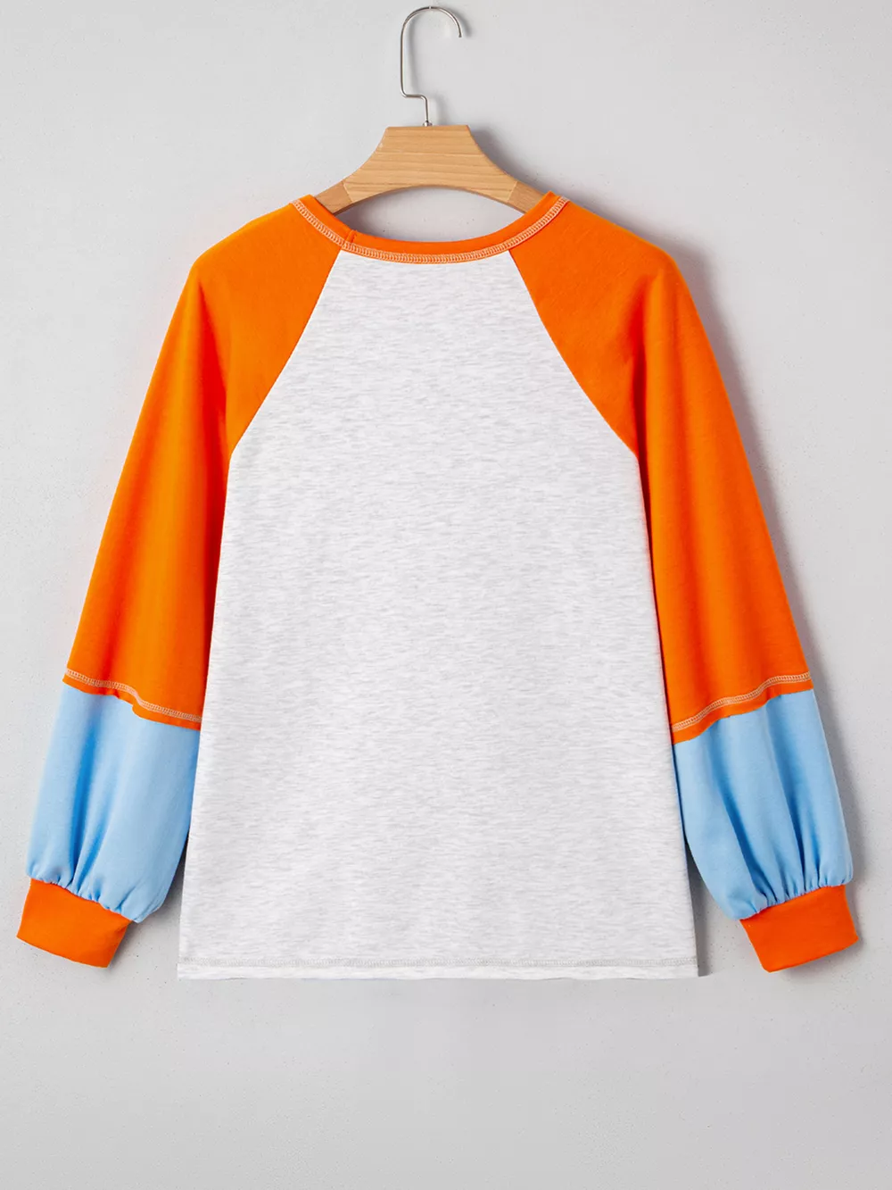 Halloween Pumpkin Print Long Sleeve T-Shirt, image 3