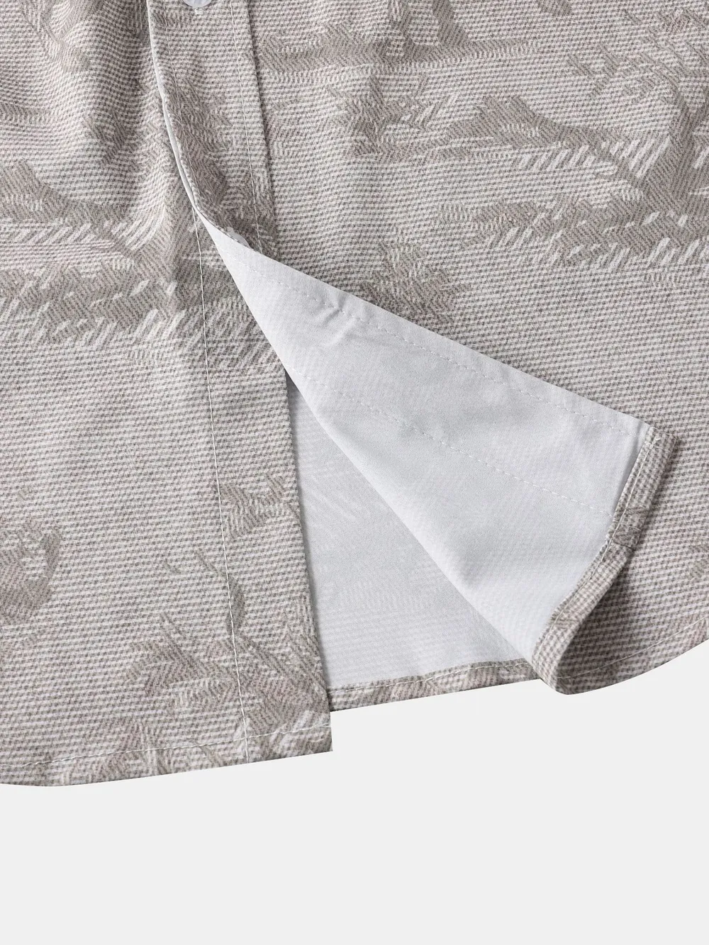 Men's Vintage Print Short Sleeve Casual Shirt, image 5