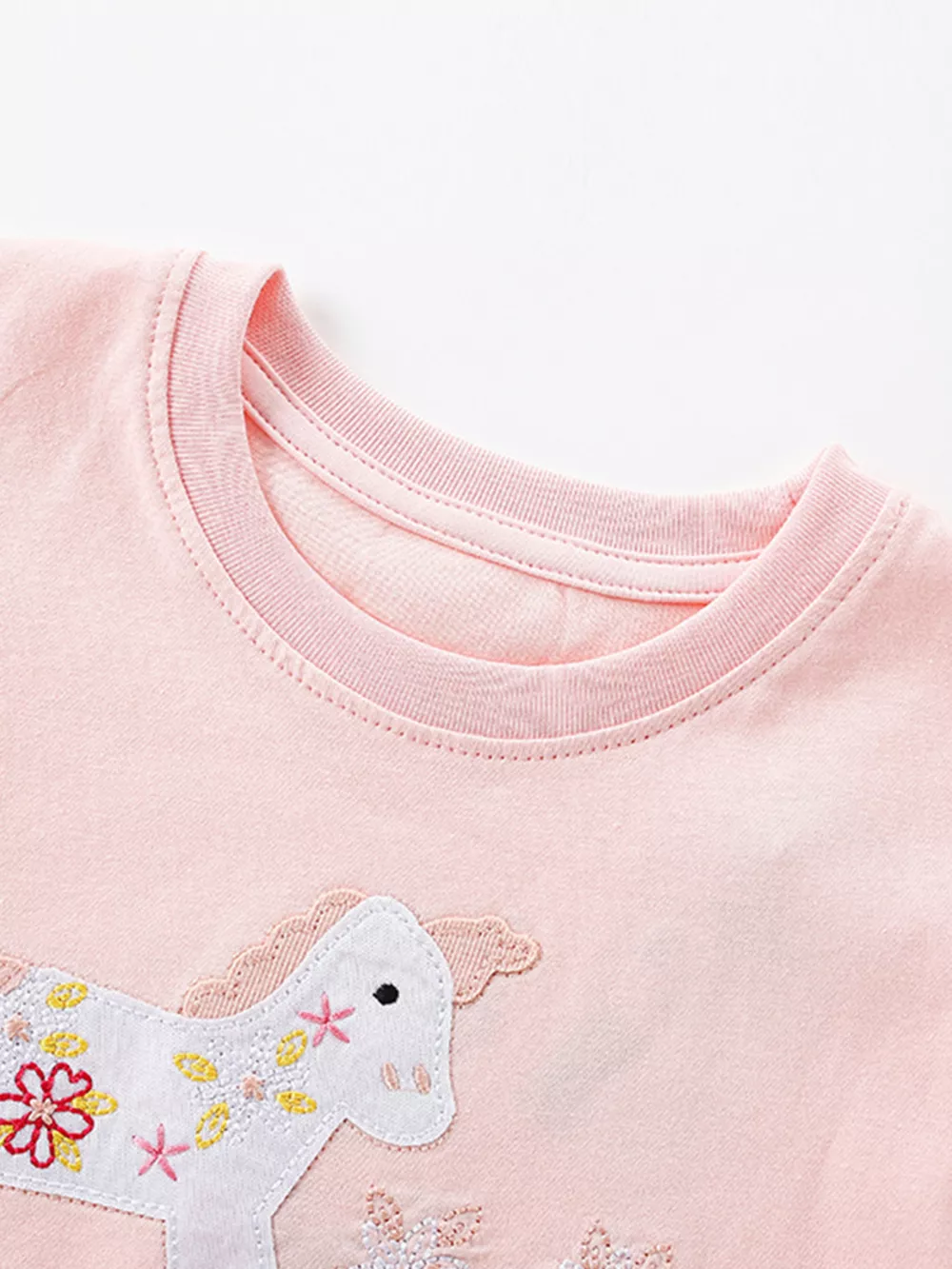 Children's Unicorn Ruffle Sleeve Dress, image 2