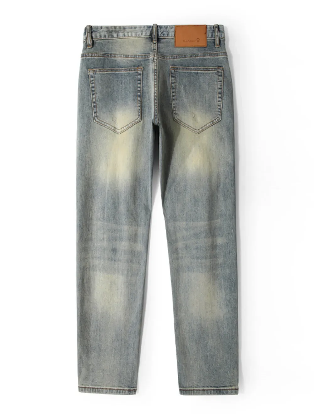 Men's Distressed Slim Fit Jeans, image 3