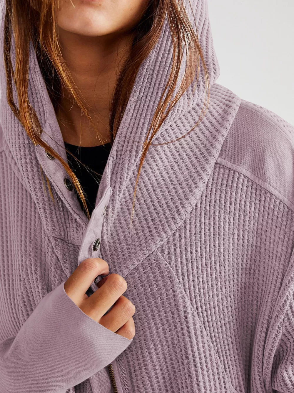 Waffle Knit Zip-Up Jacket, image 4