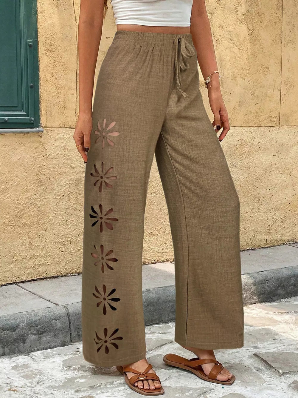 Casual Wide-Leg Pants, image 22