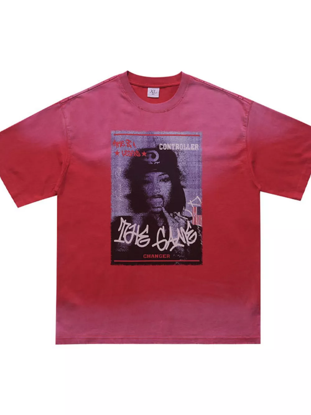 Men's Graphic Round Neck T-Shirt, image 2
